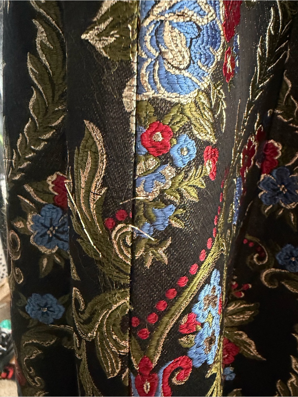NWT Alice + Olivia Tayla Floral Jacquard Lantern Mini Dress | Size 12 - Picture 10 of 17